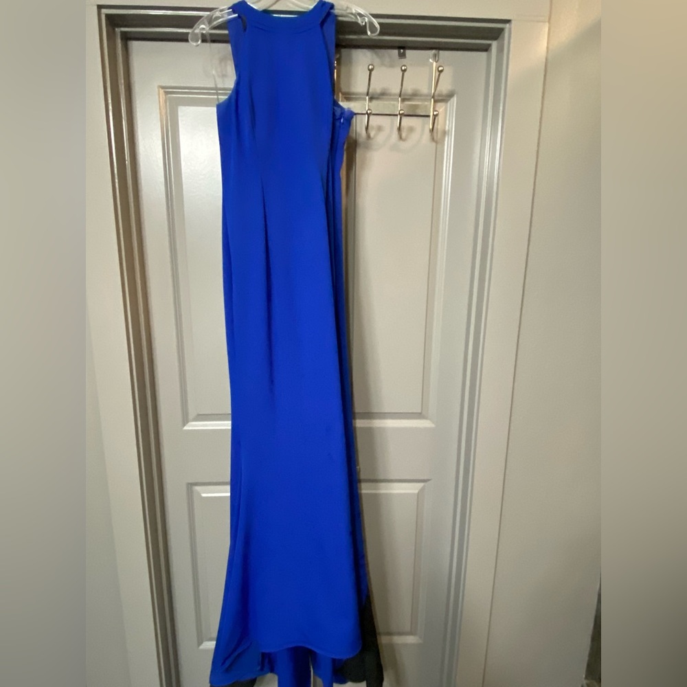 Blue- Pia Michi Couture Dress - Gem